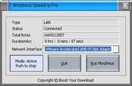 Morpheus SpeedUp Pro screenshot